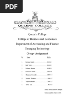 G-2 ET Assignment