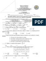 LONG TEST 2 Oct.9