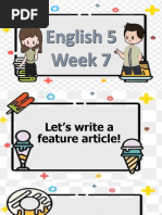 ENGLISH 5 - PPT - WEEK 7 - Quarter 4