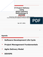 IT Project Delivery - Agile & DEVOPS (10042024)