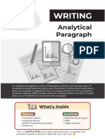 Writing CH 2 - Analytical Paragraph