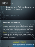 ICT&ENTREP LESSON 3 BUYING AND SELLING PRODUCTS BASED ON NEEDS (Autosaved)