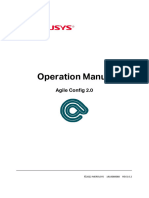 Agile Config Operation Manual-V2.0.2