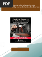 Complete Download Empirical Research for Software Security Foundations and Experience 1st Edition Ben Othmane PDF All Chapters