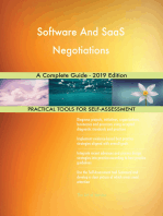 Software And SaaS Negotiations A Complete Guide - 2019 Edition