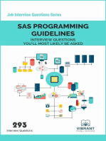 SAS Programming Guidelines Interview Questions You'll Most Likely Be Asked