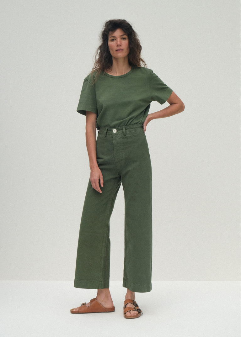 Sailor Pants - Olive - Jesse Kamm