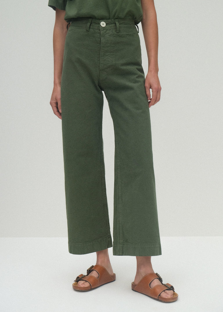 Sailor Pants - Olive - Jesse Kamm