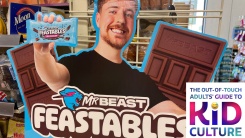  Mr. Beast feastables candy bars at 7-11 convenience store