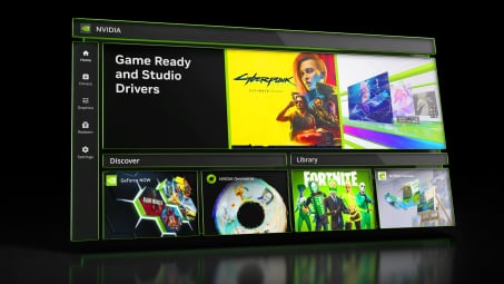 Nvidia app promo shot