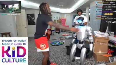 Kai Cenat attacks robot