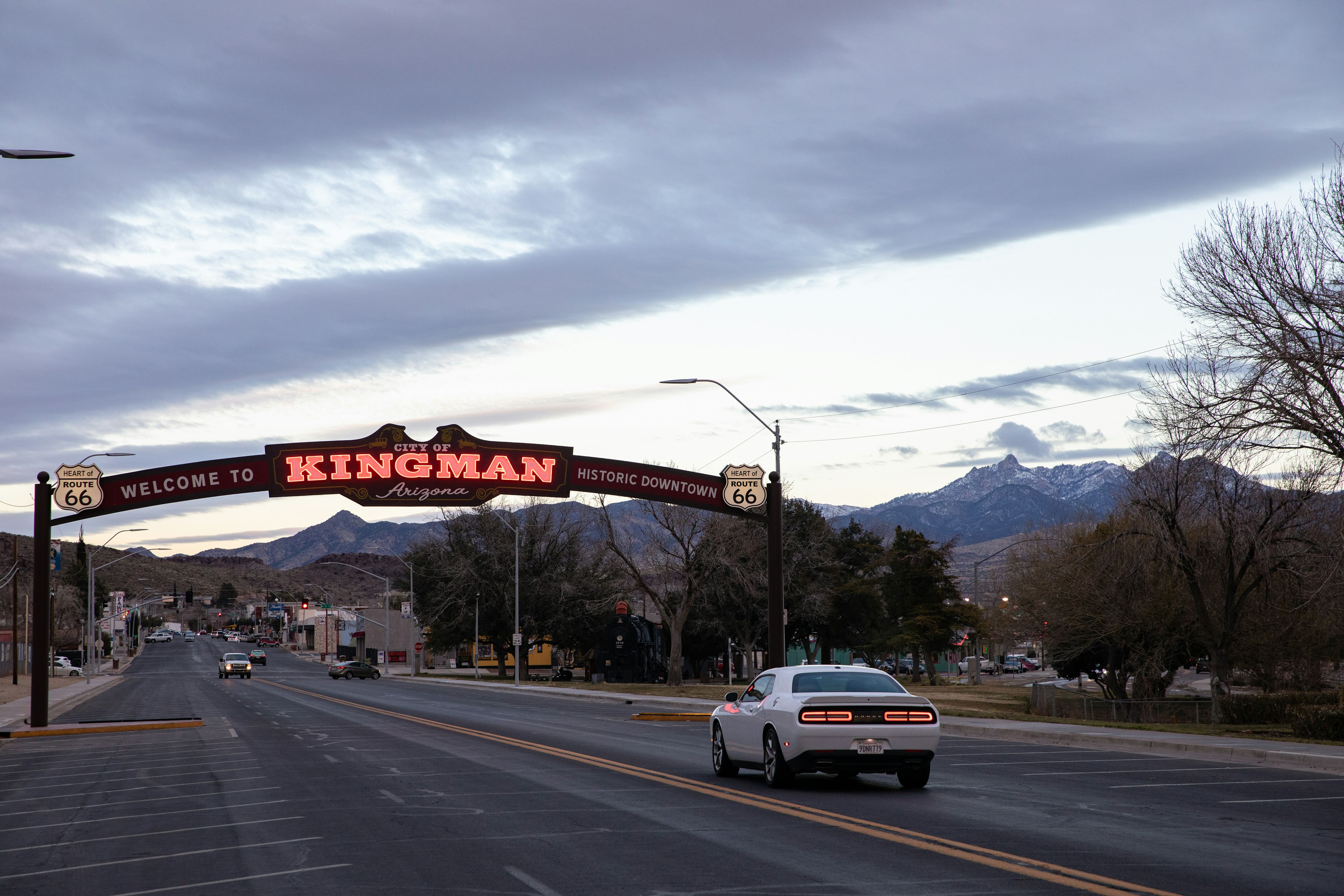 Gateway on Route 66 for the town of Kingman, Arizona Tourism, Arizona