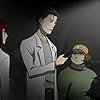 Tomokazu Seki, Asami Imai, Mamoru Miyano, and Saori Gotô in Steins;Gate (2011)