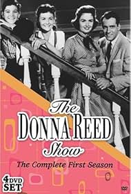 Shelley Fabares, Donna Reed, Carl Betz, and Paul Petersen in The Donna Reed Show (1958)