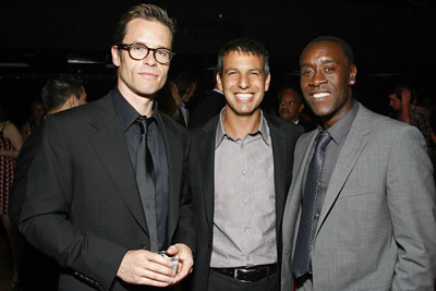 Don Cheadle, Guy Pearce, and Jeffrey Nachmanoff at an event for Traitor (2008)