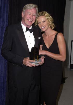 Charlize Theron and John Frankenheimer