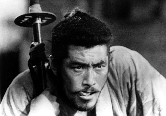 Toshirô Mifune in Seven Samurai (1954)