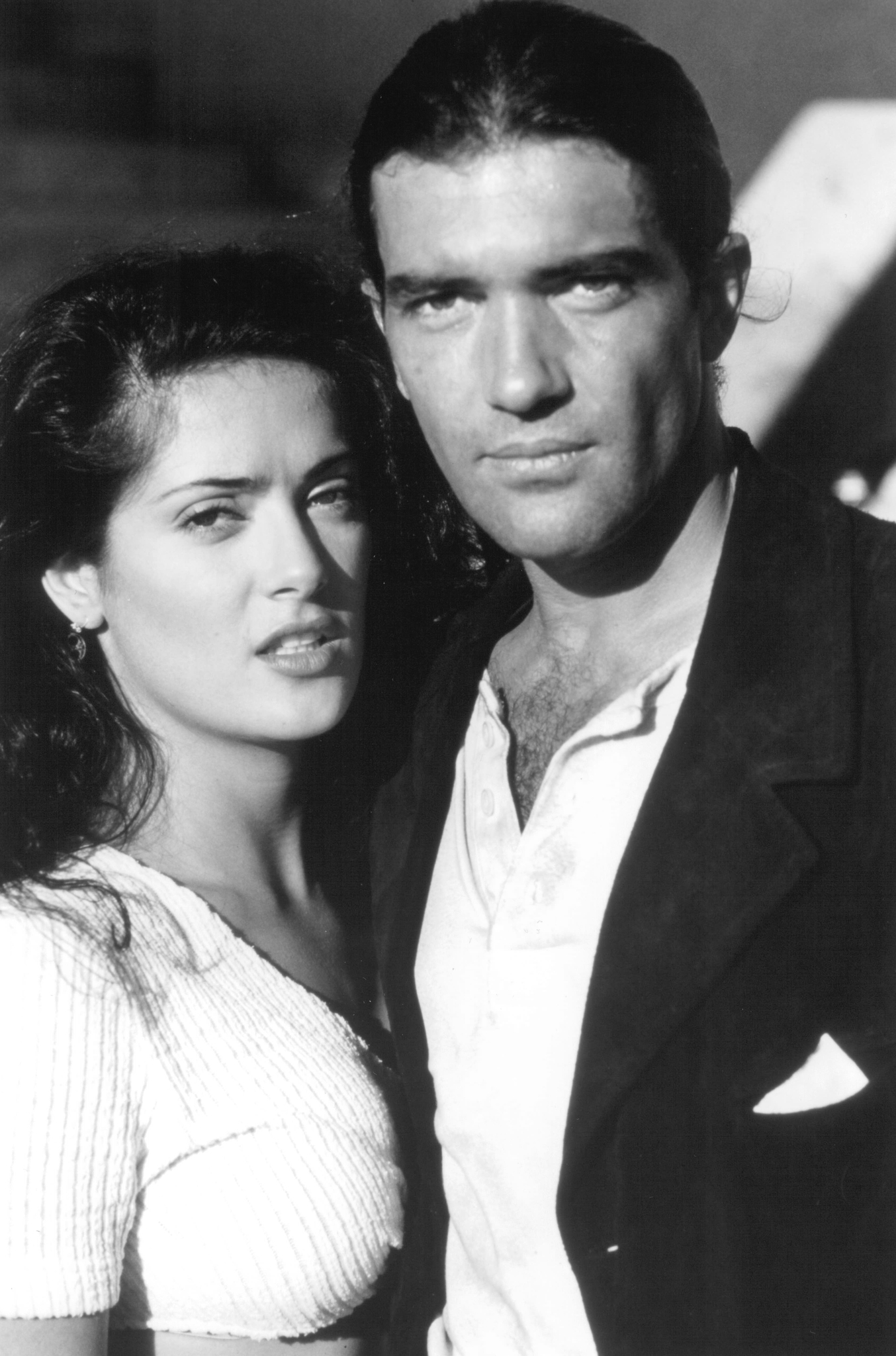 Antonio Banderas and Salma Hayek in Desperado (1995)