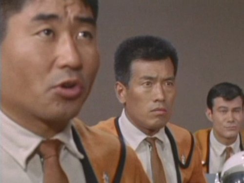 Akiji Kobayashi, Masaya Nihei, and Sandayû Dokumamushi in Ultraman: A Special Effects Fantasy Series (1966)