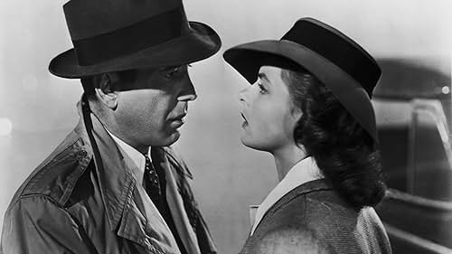 Ingrid Bergman and Humphrey Bogart in Casablanca (1942)