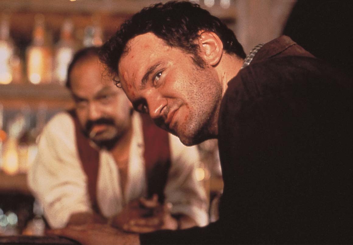 Quentin Tarantino and Cheech Marin in Desperado (1995)