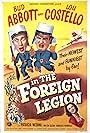 Bud Abbott, Lou Costello, and Patricia Medina in Abbott and Costello in the Foreign Legion (1950)