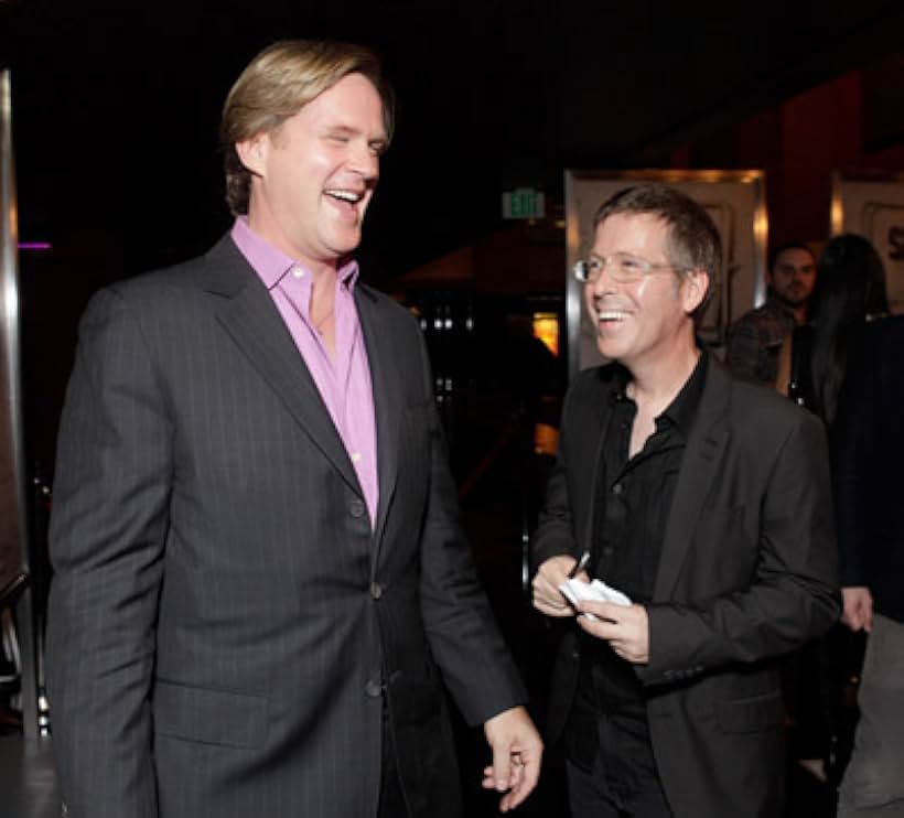 Cary Elwes and Kevin Greutert at an event for Saw 3D (2010)