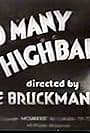 Too Many Highballs (1933)