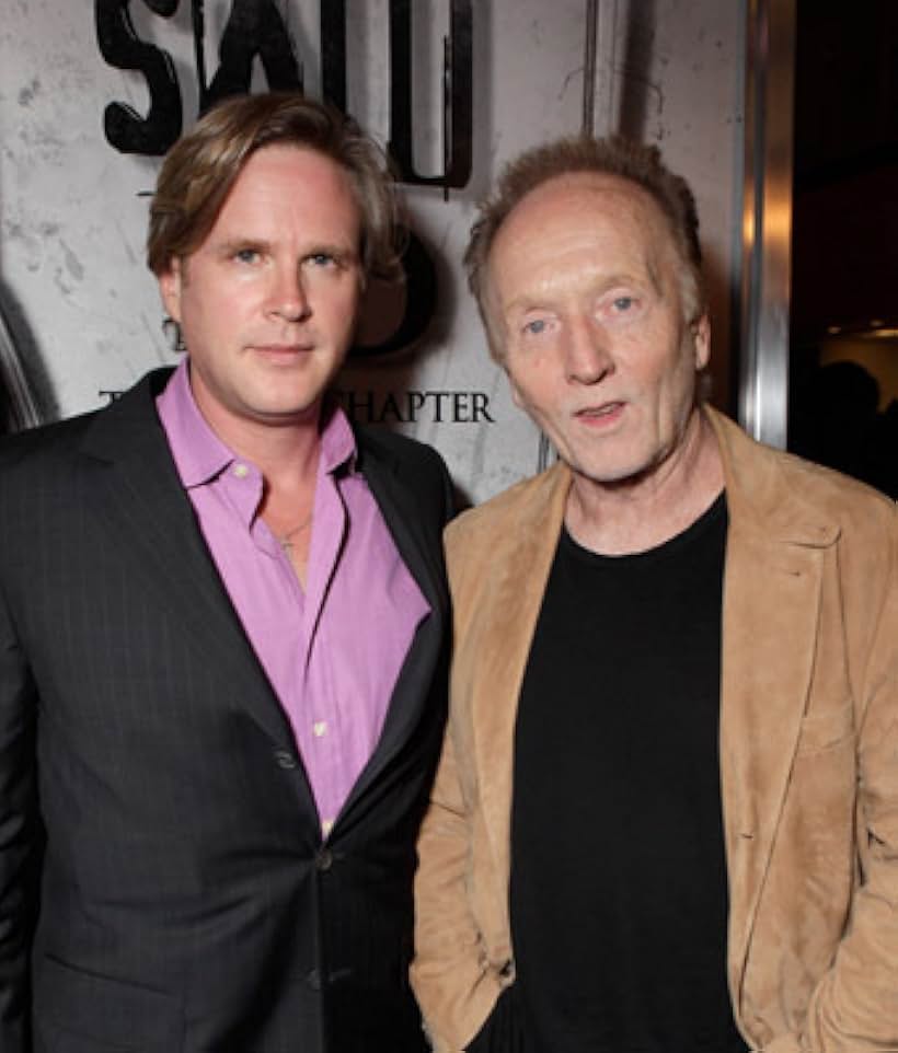 Cary Elwes and Tobin Bell at an event for Saw 3D (2010)