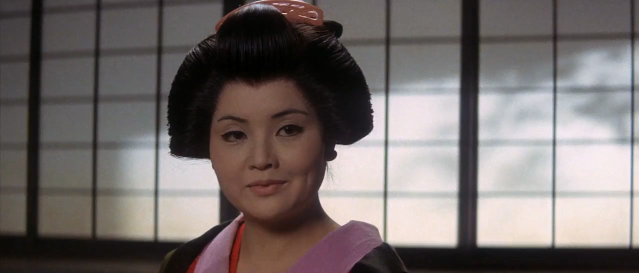 Masumi Harukawa in Zatoichi's Cane Sword (1967)