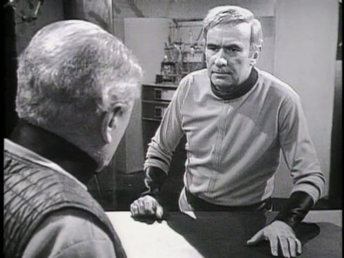 Ronald Leigh-Hunt and Philip Ray in Doctor Who (1963)