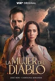 José Ron and Carolina Miranda in La Mujer del Diablo (2022)