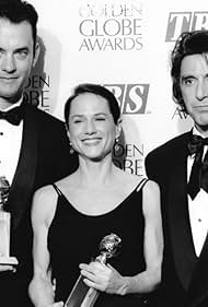 Tom Hanks, Al Pacino, and Holly Hunter in The 51st Annual Golden Globe Awards (1994)