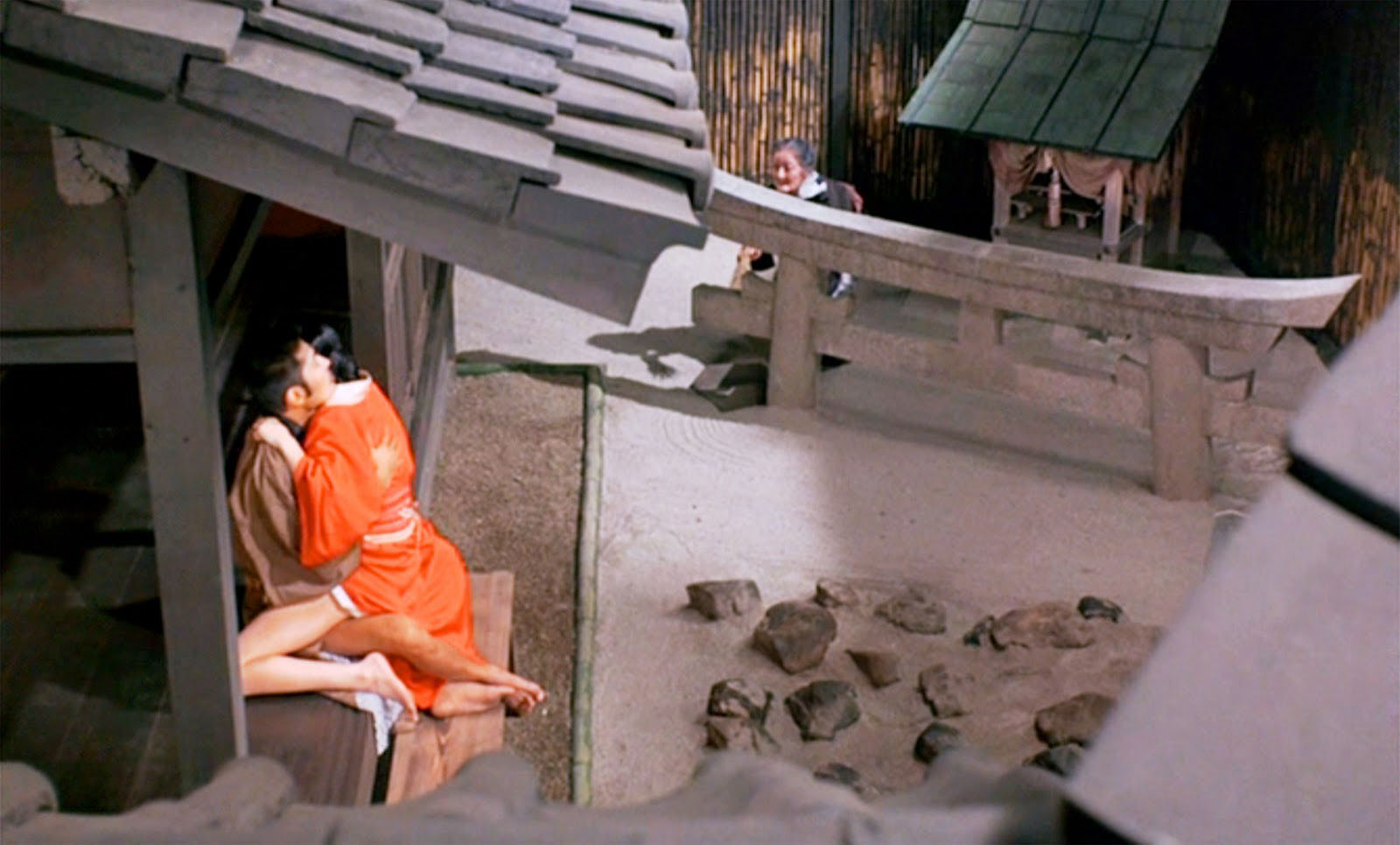 Tatsuya Fuji and Eiko Matsuda in In the Realm of the Senses (1976)