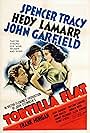 Spencer Tracy, Hedy Lamarr, and John Garfield in Tortilla Flat (1942)