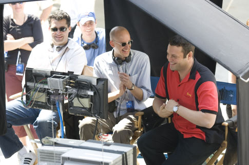 Vince Vaughn, Peyton Reed, and Scott Stuber in The Break-Up (2006)