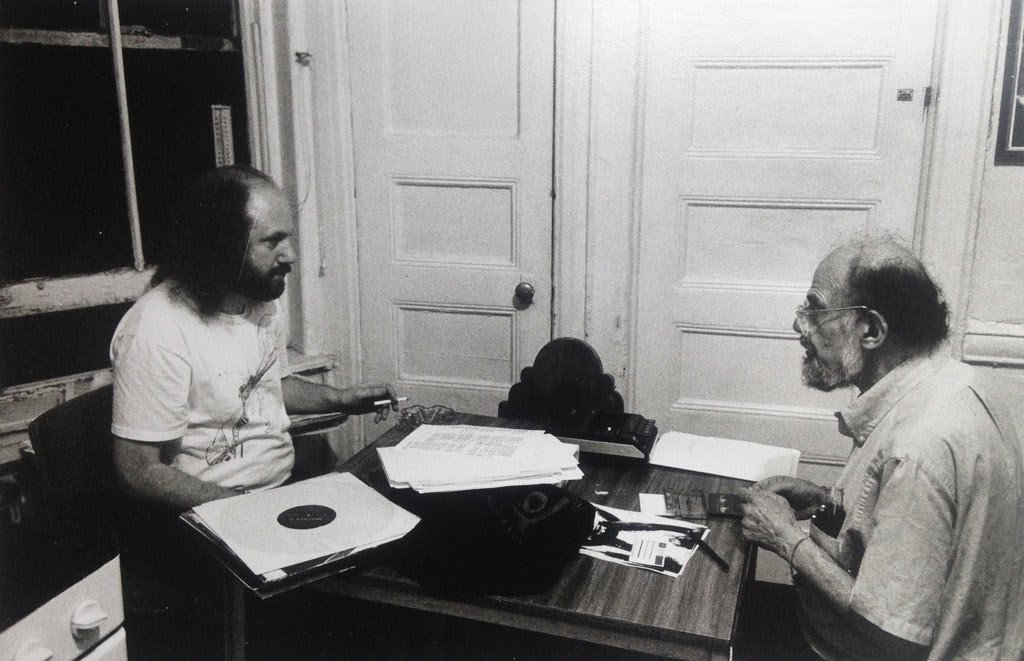 Allen Ginsberg and Hal Willner