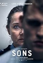 Sidse Babett Knudsen and Sebastian Bull in Sons (2024)