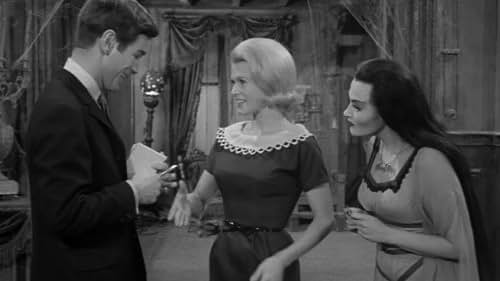 Yvonne De Carlo, Pat Priest, and Charles Robinson in The Munsters (1964)