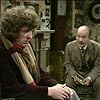 Tom Baker and Michael Sheard in Doctor Who (1963)