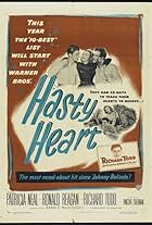 Ronald Reagan, Patricia Neal, and Richard Todd in The Hasty Heart (1949)