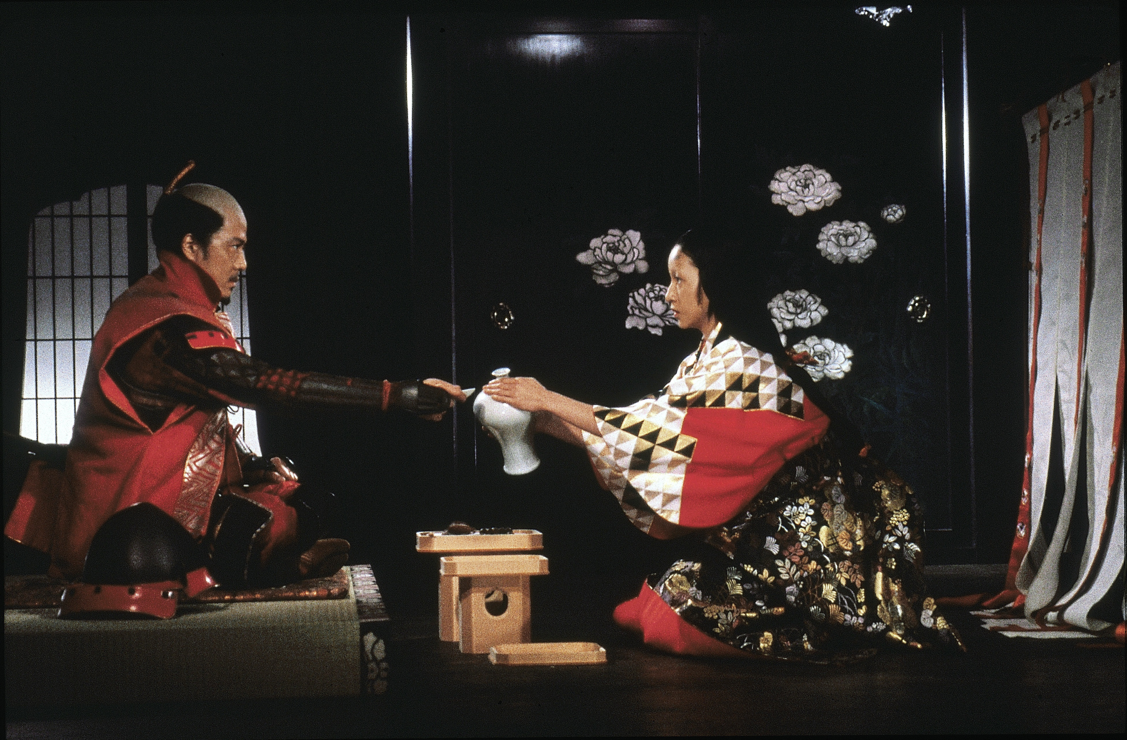 Jinpachi Nezu and Mieko Harada in Ran (1985)