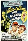 Boris Karloff, Bud Abbott, Lou Costello, and Helen Westcott in Abbott and Costello Meet Dr. Jekyll and Mr. Hyde (1953)