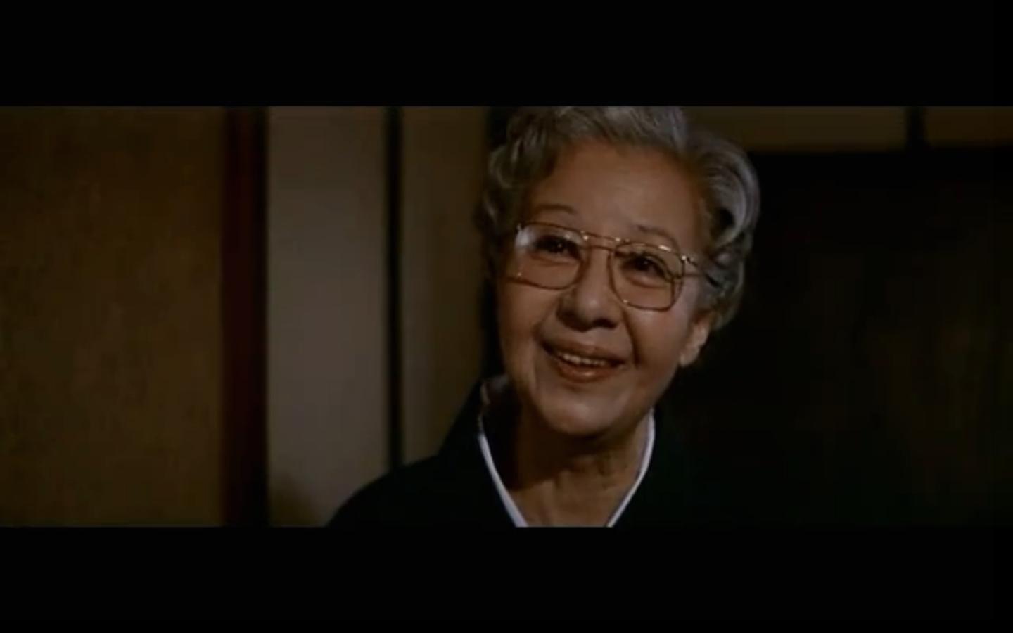 Yoshiko Okada in Tora-san's Sunrise and Sunset (1976)