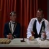 Bruce Willis and Tim Roth in Four Rooms (1995)