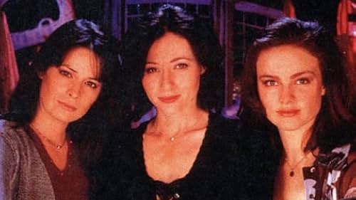 Holly Marie Combs, Shannen Doherty, and Lori Rom in Charmed (1998)