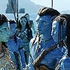 Kate Winslet, Zoe Saldana, Sam Worthington, and Jamie Flatters in Avatar: The Way of Water (2022)