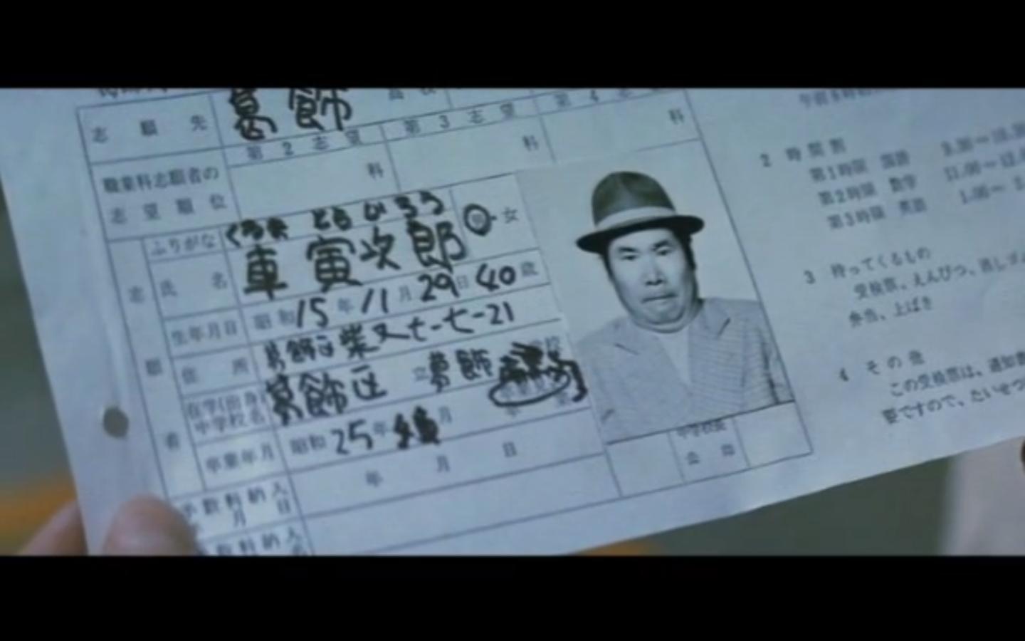 Kiyoshi Atsumi in Otoko wa tsurai yo: Torajiro kamome uta (1980)