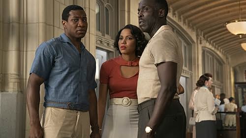 Jurnee Smollett, Michael Kenneth Williams, and Jonathan Majors in Lovecraft Country (2020)