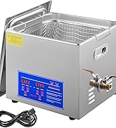 VEVOR 15L Sonic Cleaner with Digital Timer&Heater Professional Ultrasonic Cleaner 40kHz Adva...